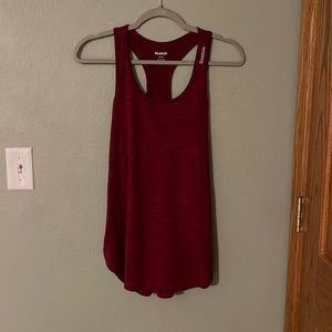 Reebok Burgundy Athletic Tank